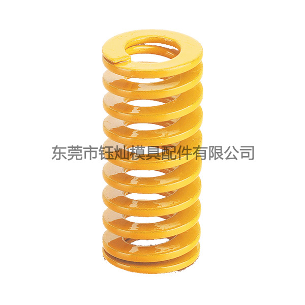 JIS輕小荷重黃色國產(chǎn)扁鋼絲彈簧CSWF